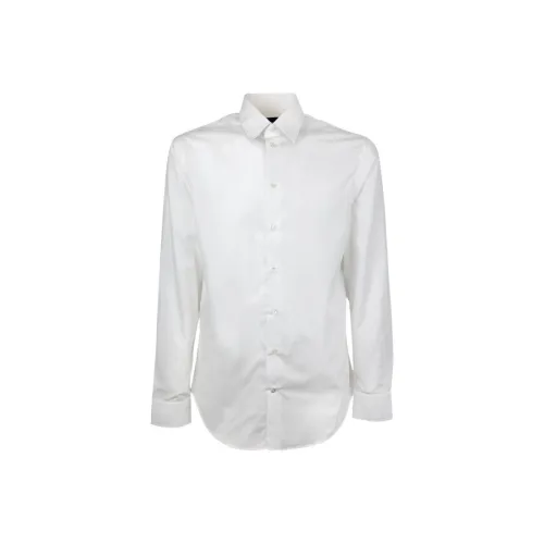 EMPORIO ARMANI Рубашка Мужская Белая
