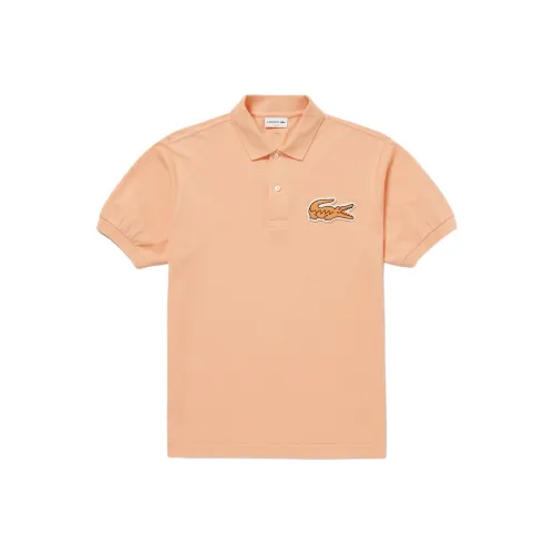 LACOSTE Поло Мужское Оранжевое