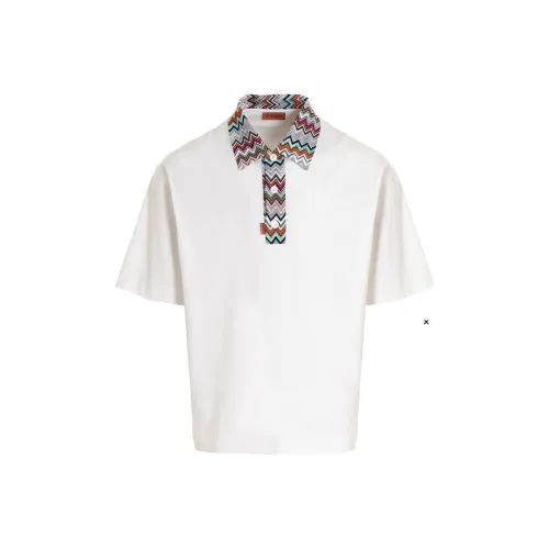 MISSONI Белая Мужская Поло