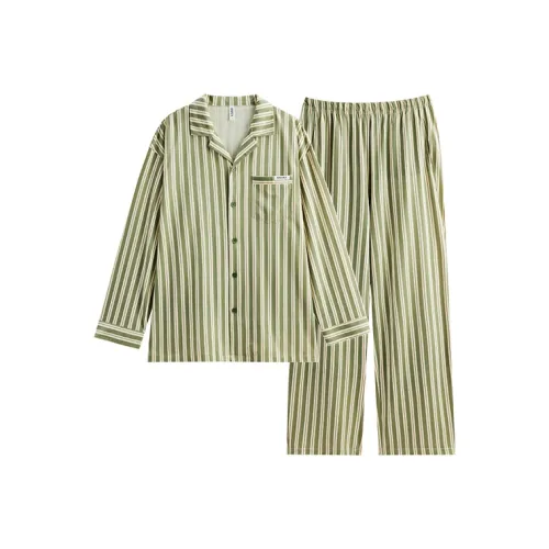 Peninsula City Пижамный комплект Мужской Свежий Темно-зеленый