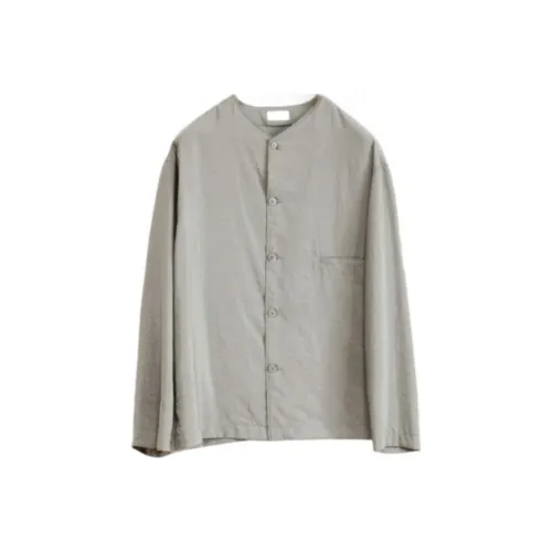 Lemaire Серые Мужские Рубашки