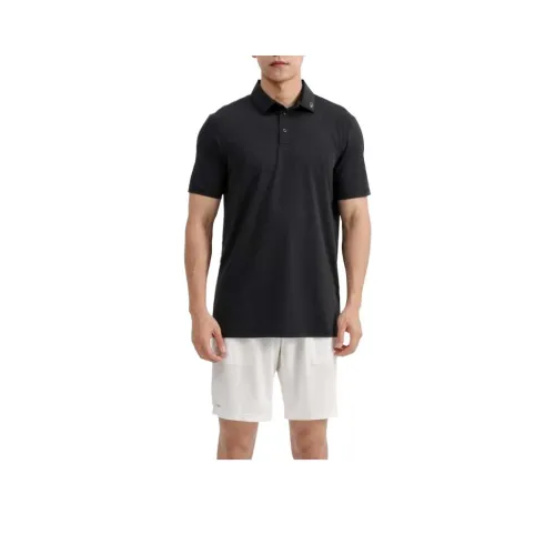 DECATHLON Поло Мужское Дымчатый Черный