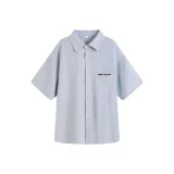 Синий, короткий рукав