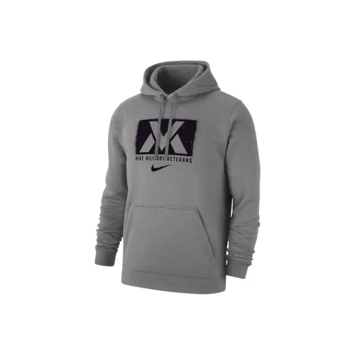 nike Club Fleece Military Veterans Sweatshirt Men's Dark Photinia Gray
