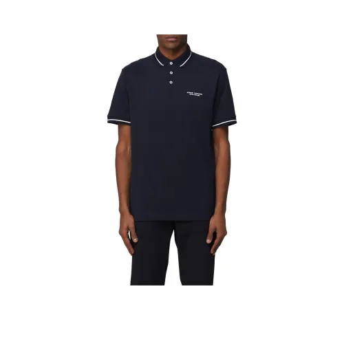 ARMANI EXCHANGEAE Мужское Поло Темно-синий