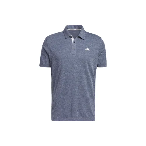 Adidas Темно-синие Мужские Поло