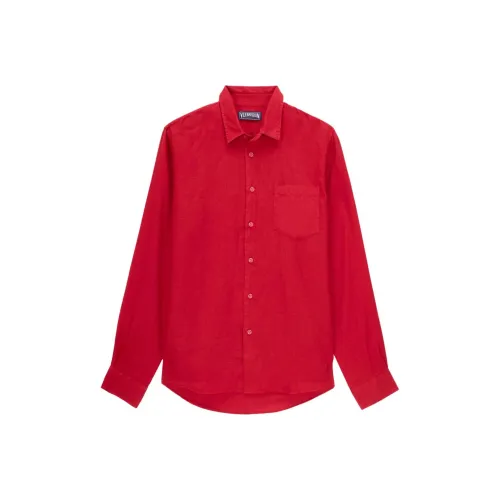 VILEBREQUIN Red Мужские Рубашки