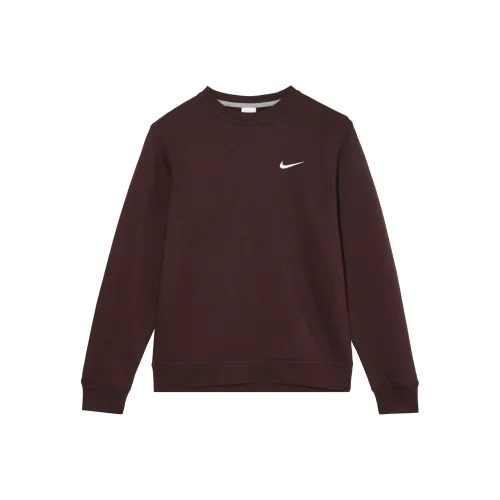 Nike Какао-коричневый Мужской Свитшот