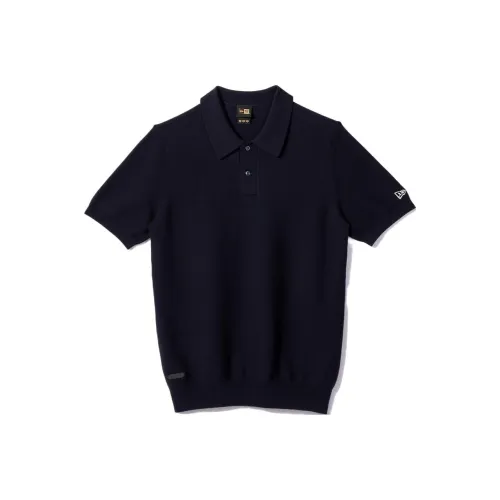 New Era New Era SS23 Темно-синий Мужское Поло