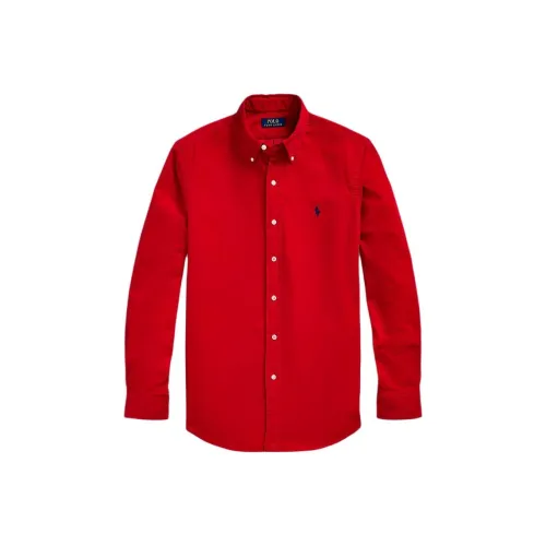 Polo Ralph Lauren SS22 Рубашка Мужская Красная