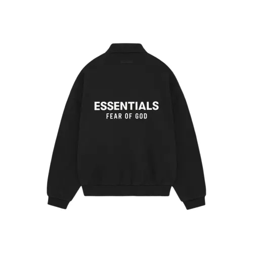 Fear Of God Essentials Метеоритный Черный/Черный Мужское Поло