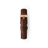 DW180-Кофе с розово-золотой застежкой