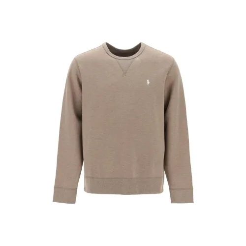 Polo Ralph Lauren SS24 Свитшот Мужской Коричневый