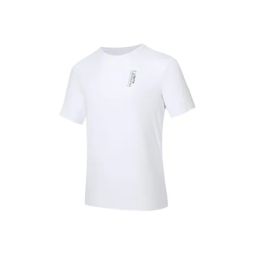 ANTA Variety Тренировки Коллекция T Рубашка Мужская Чисто Белая
