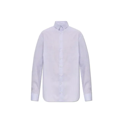 GIORGIO ARMANI Рубашка Мужская Синяя