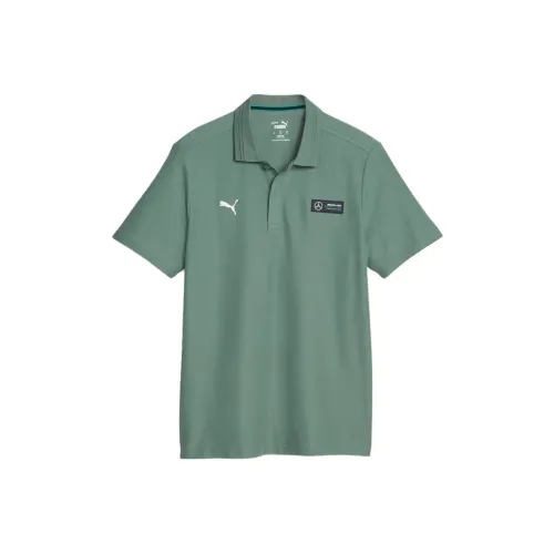 PUMA x Mercedes Benz PUMA x Mercedes Benz Коллаборация PETRONAS Homme Polo Мужской Зеленый