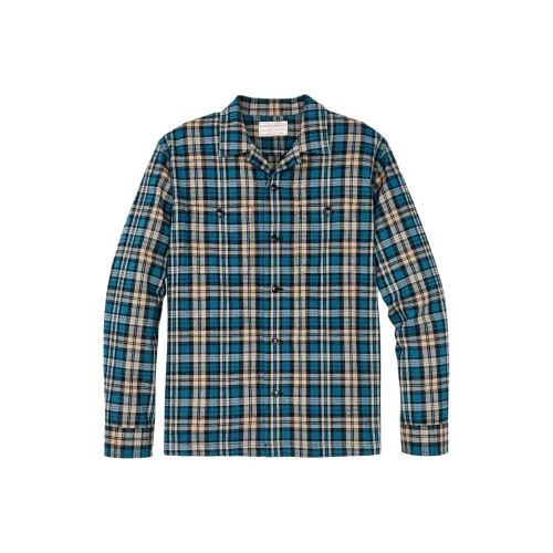 Filson Blue Men's Shirts Filson Синий Мужские Рубашки