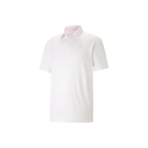 PUMA ARNOLD PALMER MATTR Sixty Two GOLF Поло Мужское Поло Мужское Розовый