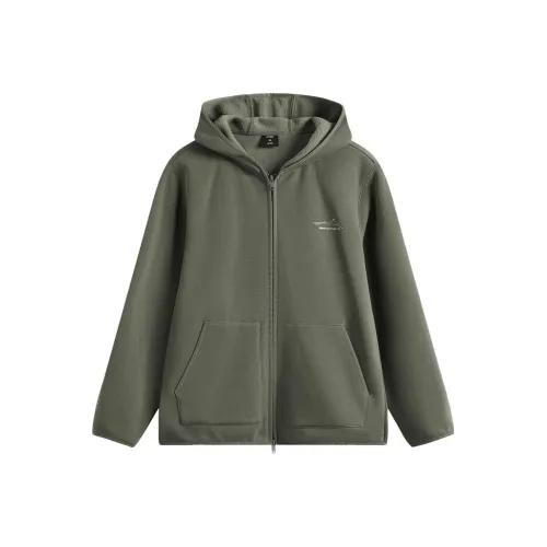 LiNing Свитшот Унисекс Дымчатый Зеленый