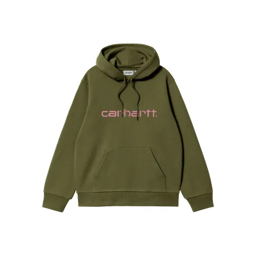 Carhartt WIP SS24 С капюшоном Свитшот Sweat Унисекс Зеленый