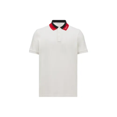 MONCLER Белая Мужская Поло
