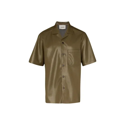 NANUSHKA Зеленые Мужские Рубашки