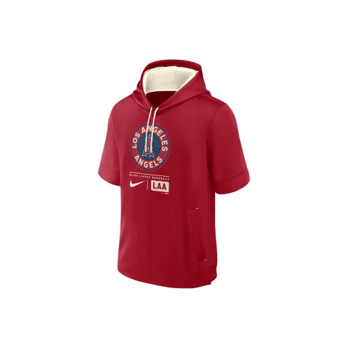 Nike x MLB Los Angeles Angels Городской Connect Толстовка Мужской Красный