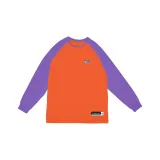 Оранжевый, фиолетовый, рукав