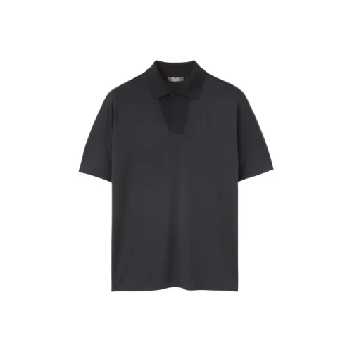 Loro Piana Мужская черная поло
