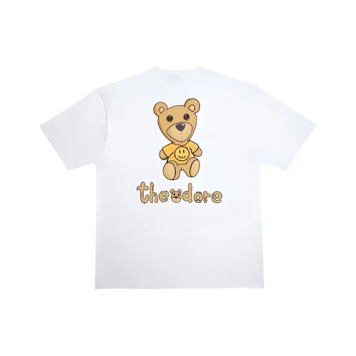 Drew House Bear Series Белая Унисекс Футболка