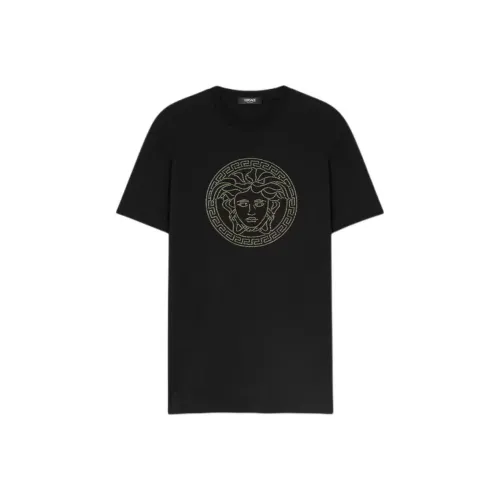 VERSACE Medusa SS25 T-Shirt Мужской Черный
