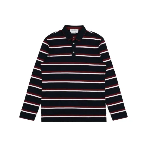 Ferragamo Мужская черная поло