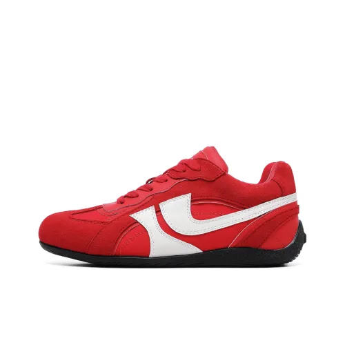 Angelmi Slip-resistant Abrasion-resistant Breathable Low-top Casual Unisex Red Ангелми Противоскользящий Устойчивый к истиранию Дышащий Низкий Топ Повседневный Унисекс Красный