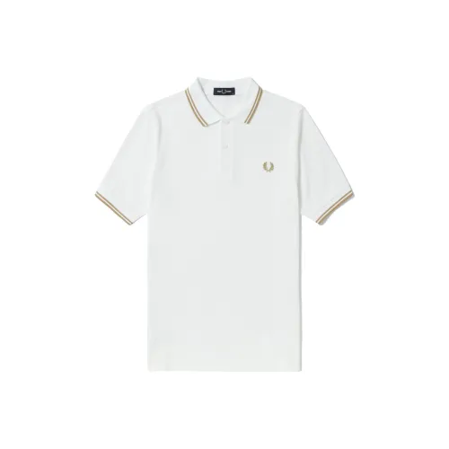 FRED PERRY FW24 Поло Мужское Белое