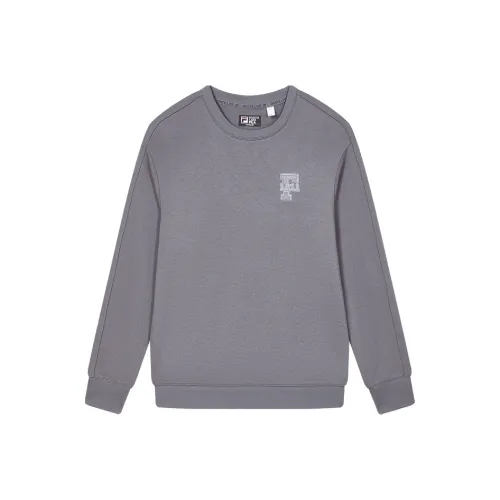 FILA Cloudy Dora Серый Мужские Свитшоты
