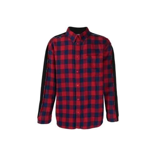 Balenciaga SS22 Рубашка Мужская Красная