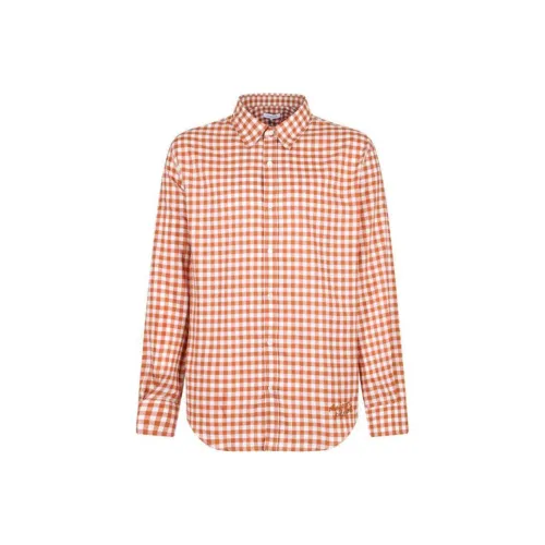 Maison Kitsune Рубашка Мужская Оранжевая