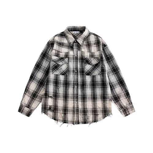 ALang Studio Рубашка Унисекс Гравий Коричневый