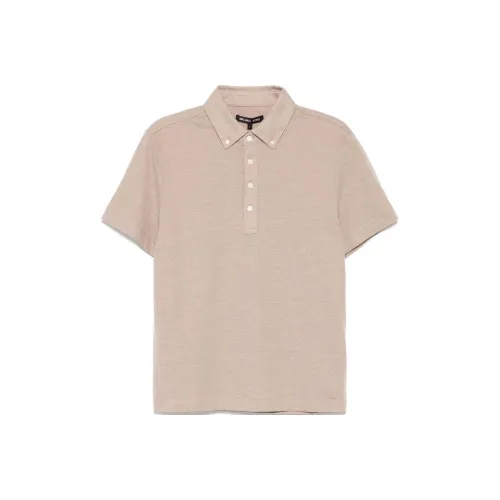 MICHAEL KORS SS25 Поло Мужское Коричневого цвета