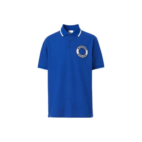 Burberry Синий Мужское Поло