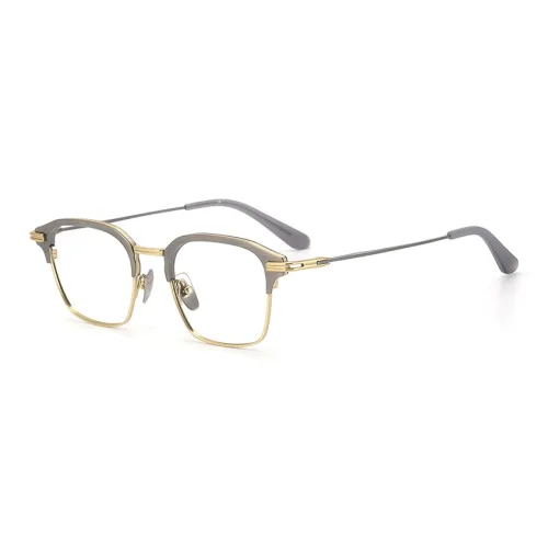 Vitigmu Чистый титан Прямоугольные Оправы для очков Мужские