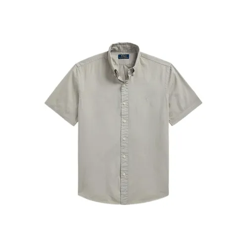 Polo Ralph Lauren Рубашка Мужская Серого цвета