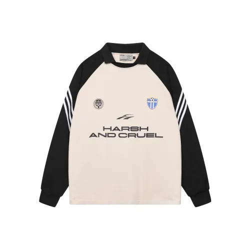 HARSH AND CRUEL Soccer Sports Structure Унисекс Поло