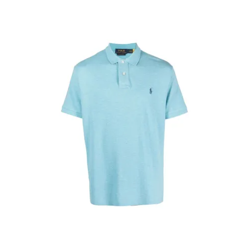 Polo Ralph Lauren SS23 Polo Мужской Светло-Синий