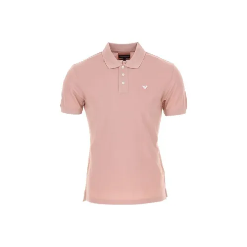 EMPORIO ARMANI Поло Мужское Розовое