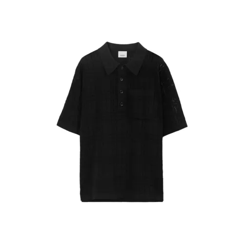 Burberry Черная Мужская Поло