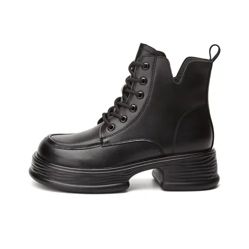 DAPHNE Короткий Мартин Ботинок Средний Каблук Женский