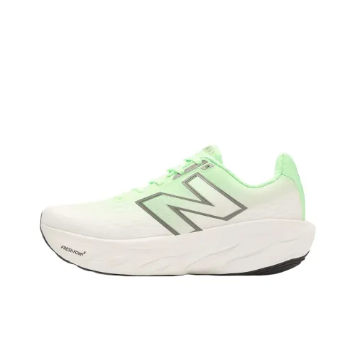 New Balance совместный бренд Fresh Foam X 1080 v14 Low Топ Повседневная Беговая Обувь Женская Бежево-Зеленая