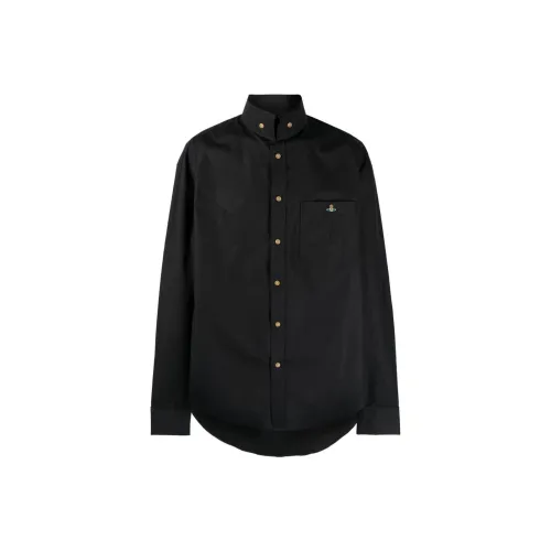 Vivienne Westwood Мужские Черные Рубашки