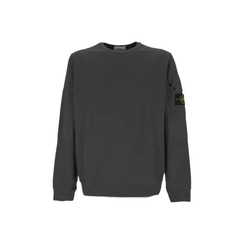 STONE ISLAND Толстовка Унисекс Свинцово-серый